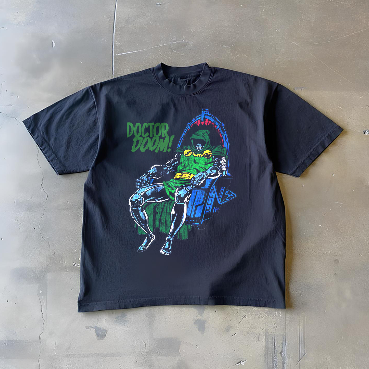 Doctor Doom Throne Tee Black product image 1