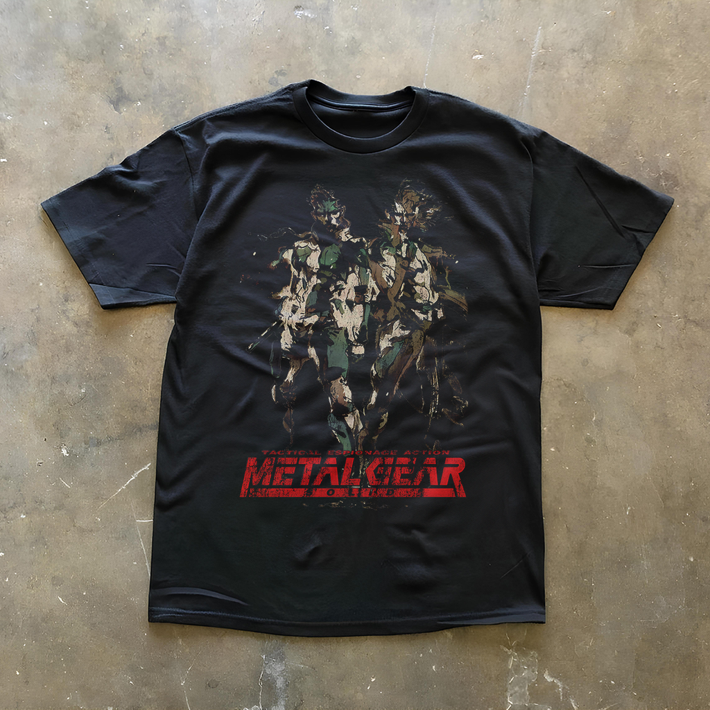 Metal Gear Solid Black Tee product image 1