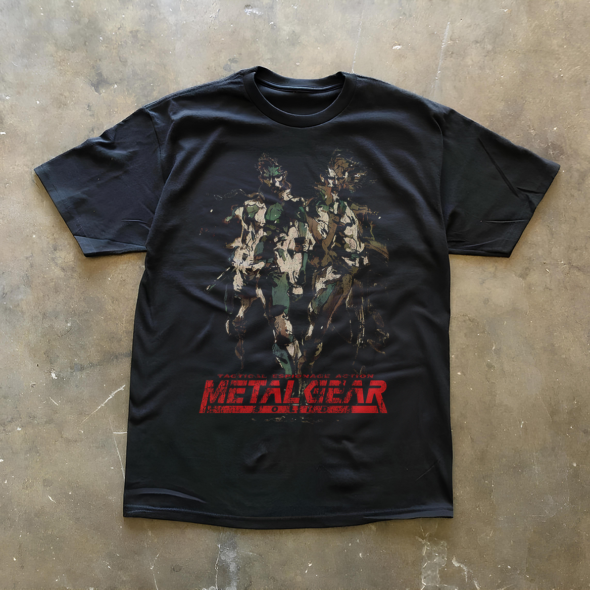 Metal Gear Solid Black Tee product image 1