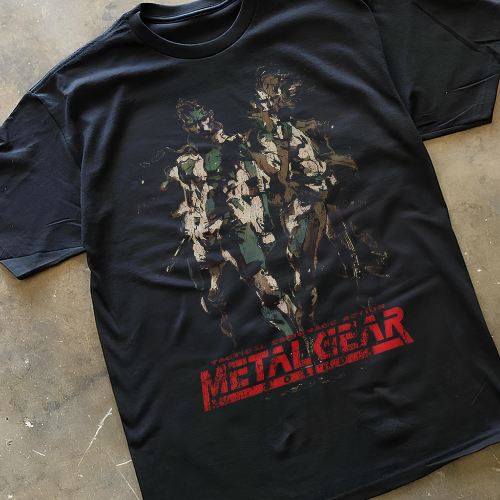 Metal Gear Solid Black Tee product image 2