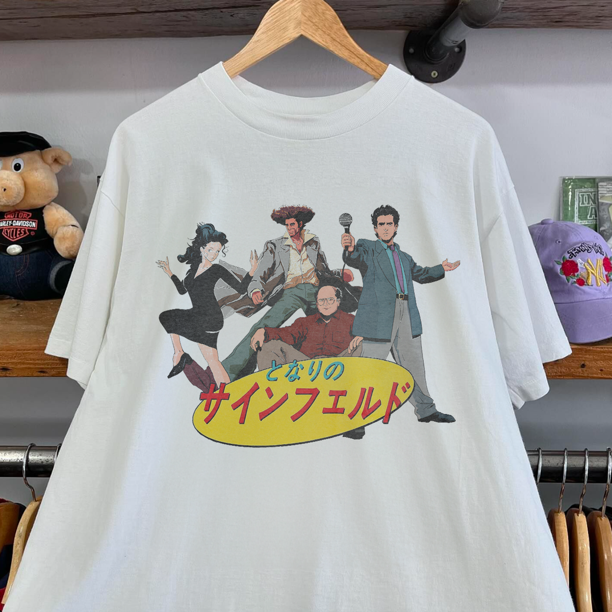 Seinfeld Anime White T-Shirt product image 1
