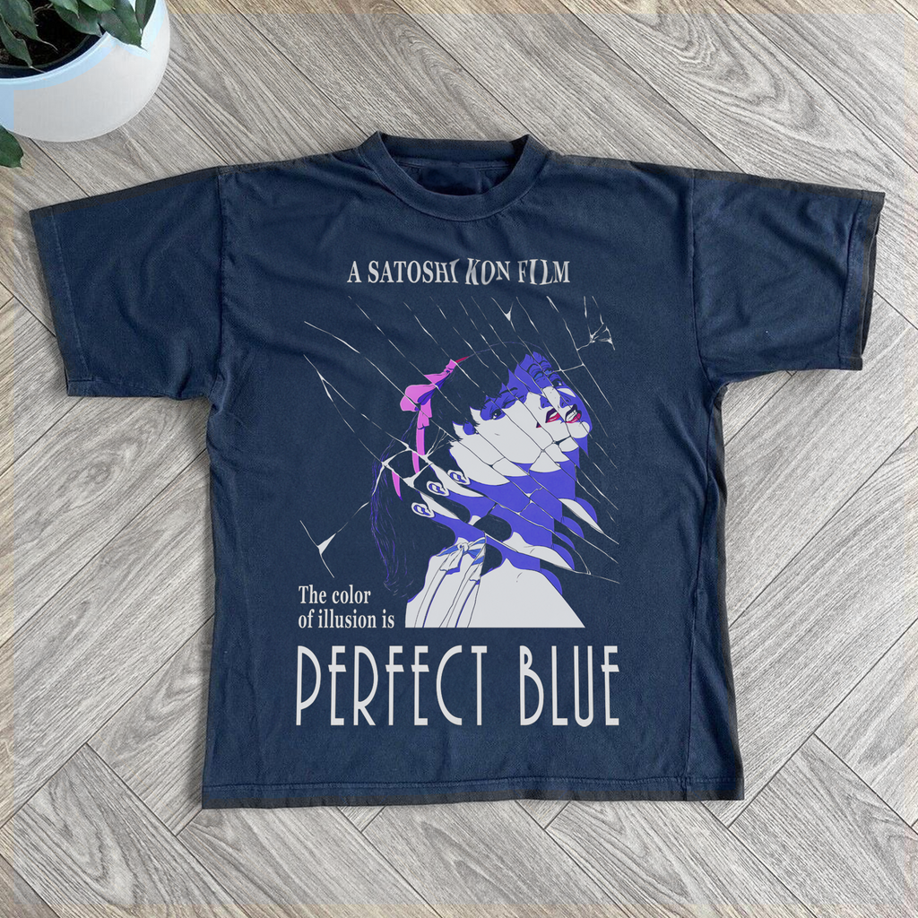 Perfect Blue 1997 Promo Merch Black T-Shirt product image 1