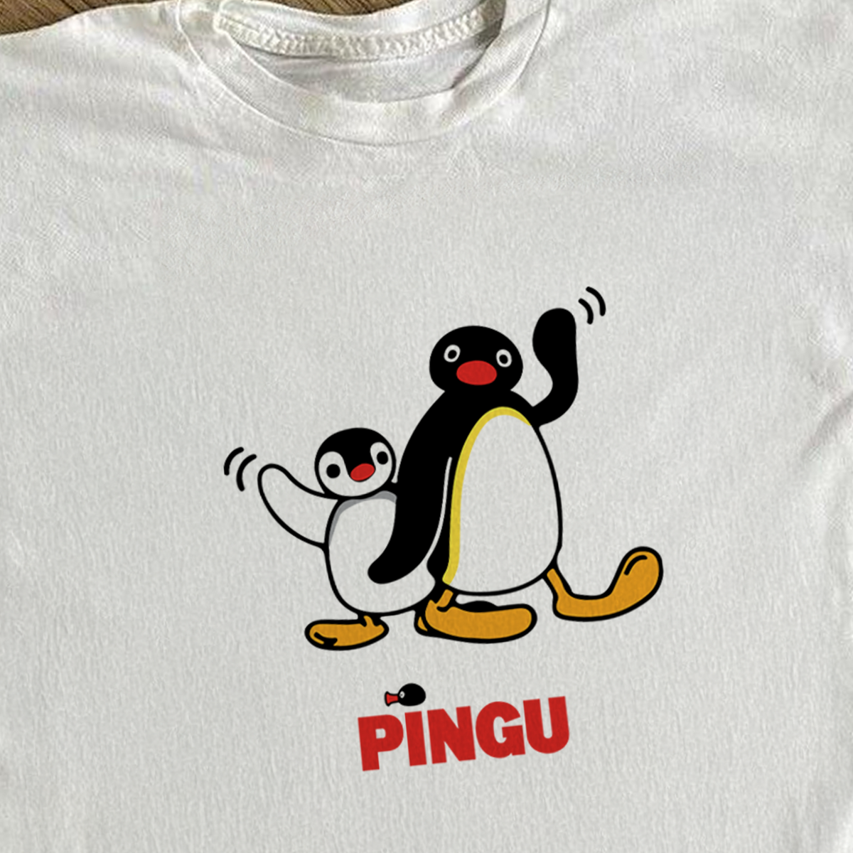 Excellent 2006 Japanese 'Pingu' White T-Shirt product image 2