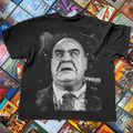 Plan 9 'Flying Saucers Over Hollywood' Washed Black T-Shirt product image 1
