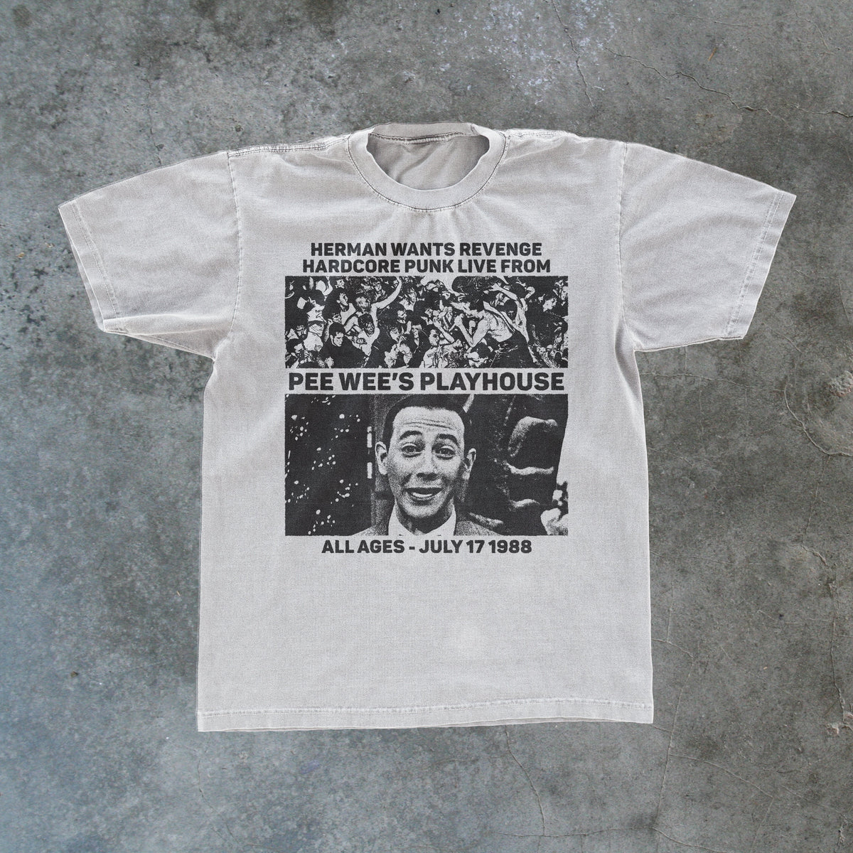 Playhouse' Pee Wee Promo Black T-Shirt product image 1