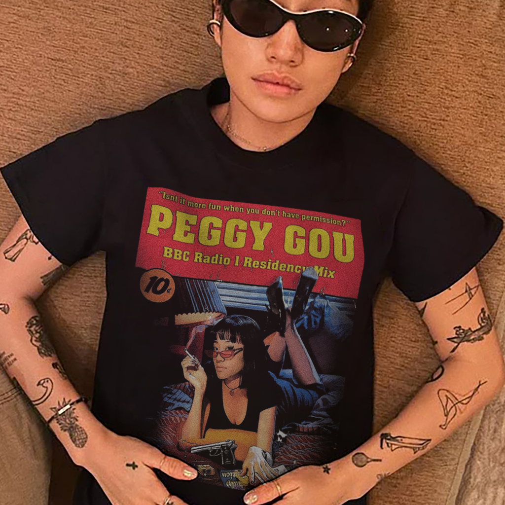 Pulp Gou Parody Black Tee product image 2