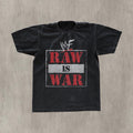 Wwf 'Raw Is War' Promo Black T-Shirt product image 1