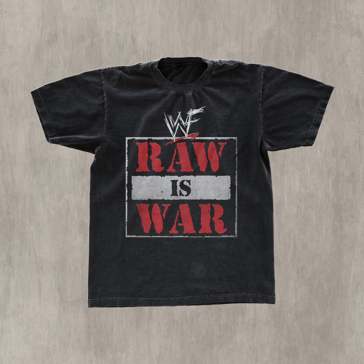 Wwf 'Raw Is War' Promo Black T-Shirt product image 1