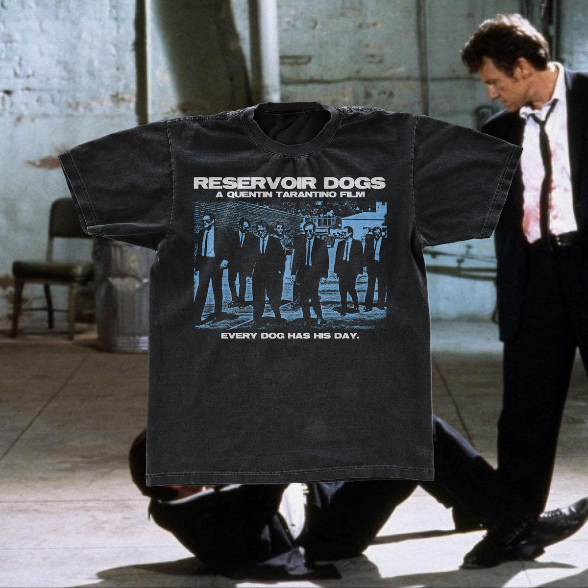 Classic Reserv0Ir D0Gs Black Promo T-Shirt product image 1