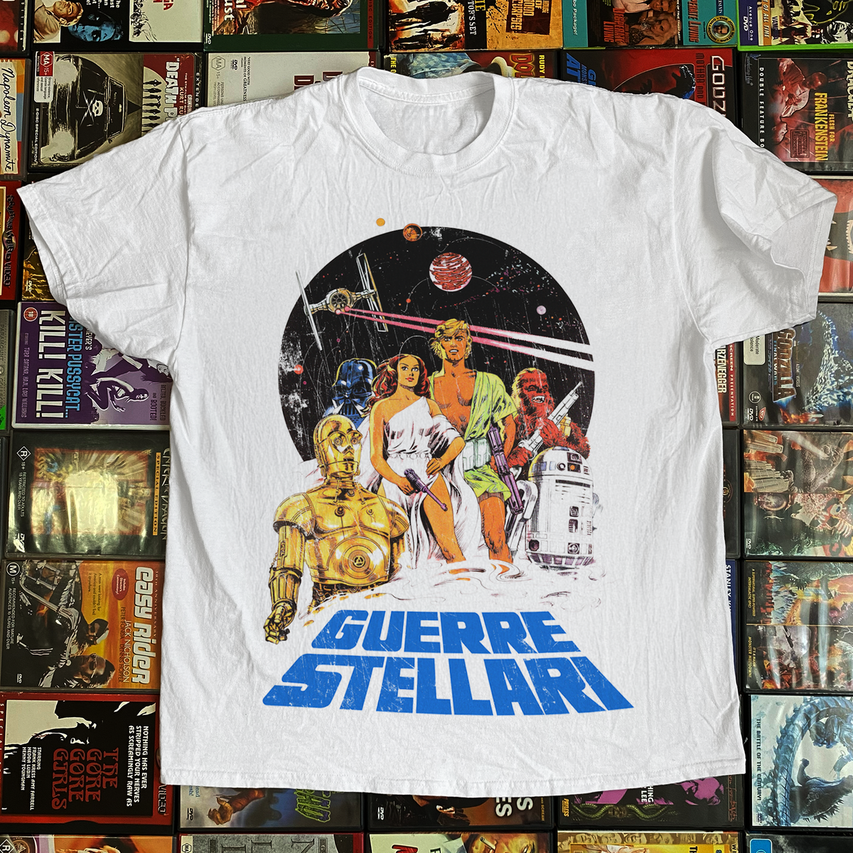 1977 'Star Wars' Italian Promo White T-Shirt product image 1