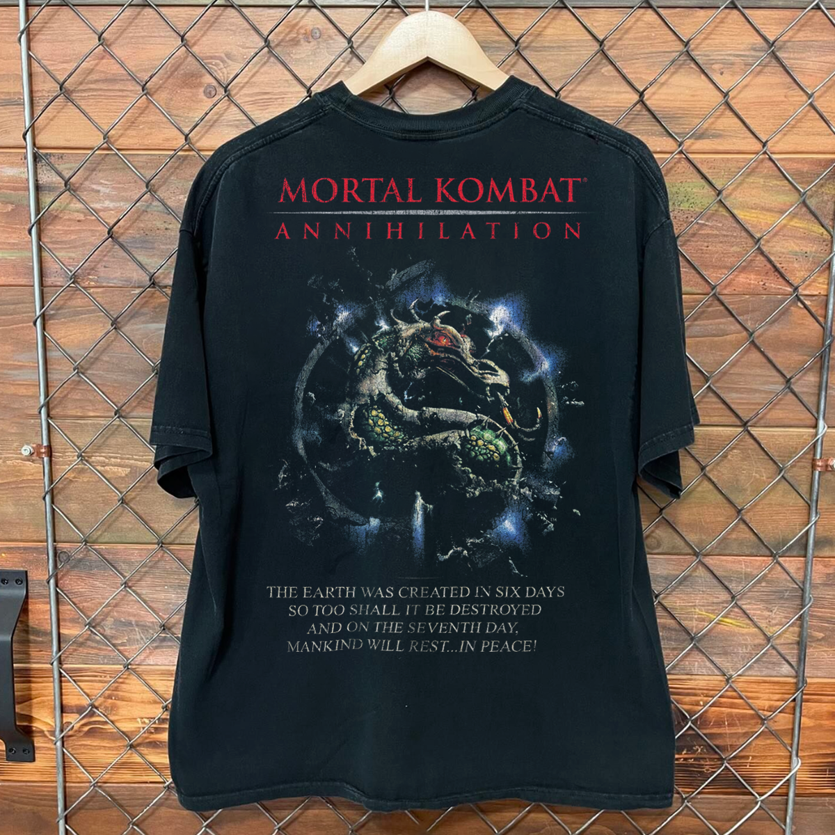 Mk Annihilation Rare Washed Black T-Shirt product image 2