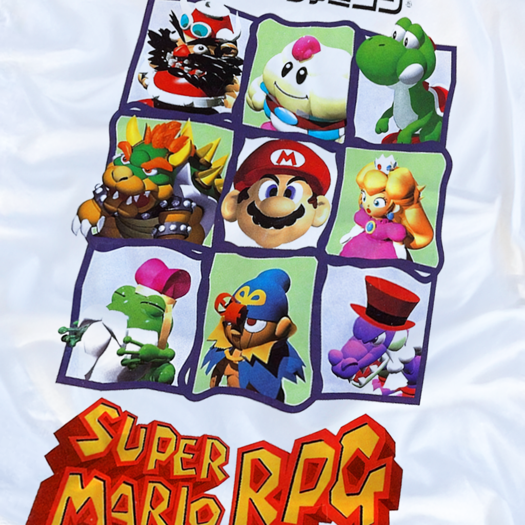 1996 Japanese 'Super Mario Rpg' White T-Shirt product image 2