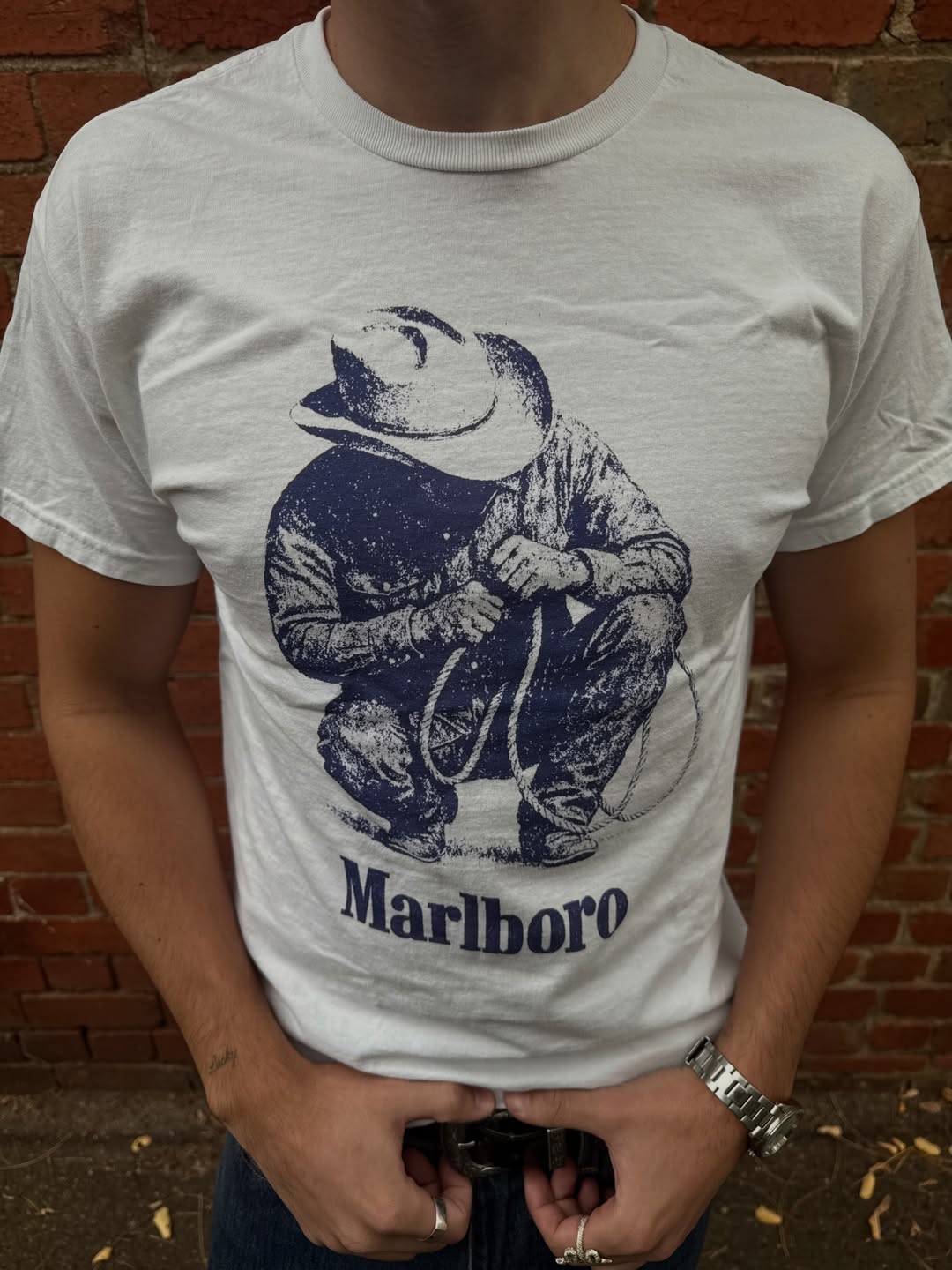 'Rustler' Vintage White T-shirt product image 2