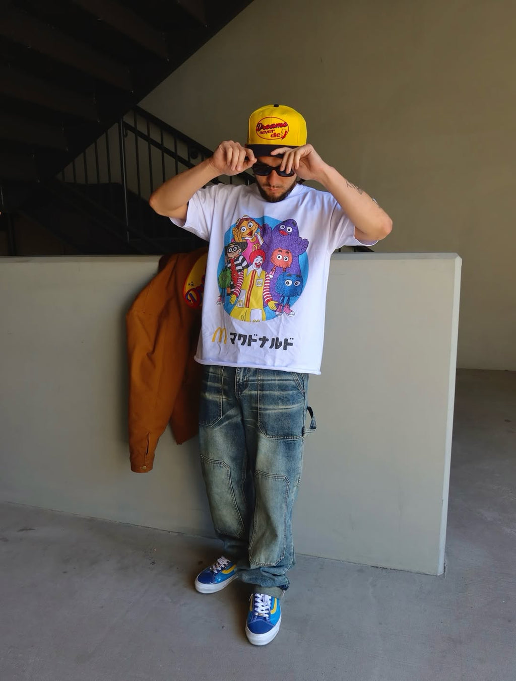 80'S Jpn Mcd0Nalds Promo Washed White T-Shirt product image 5