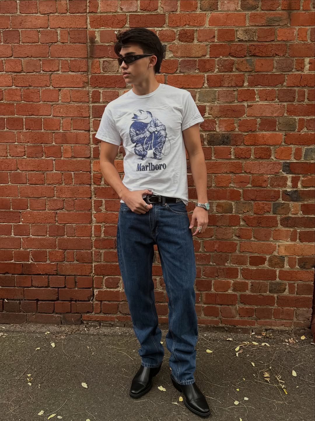 'Rustler' Vintage White T-shirt product image 6