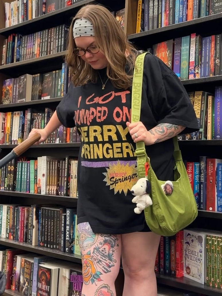 90'S I Got Dumped On Jerry Springer Washed Black T-Shirt product image 1