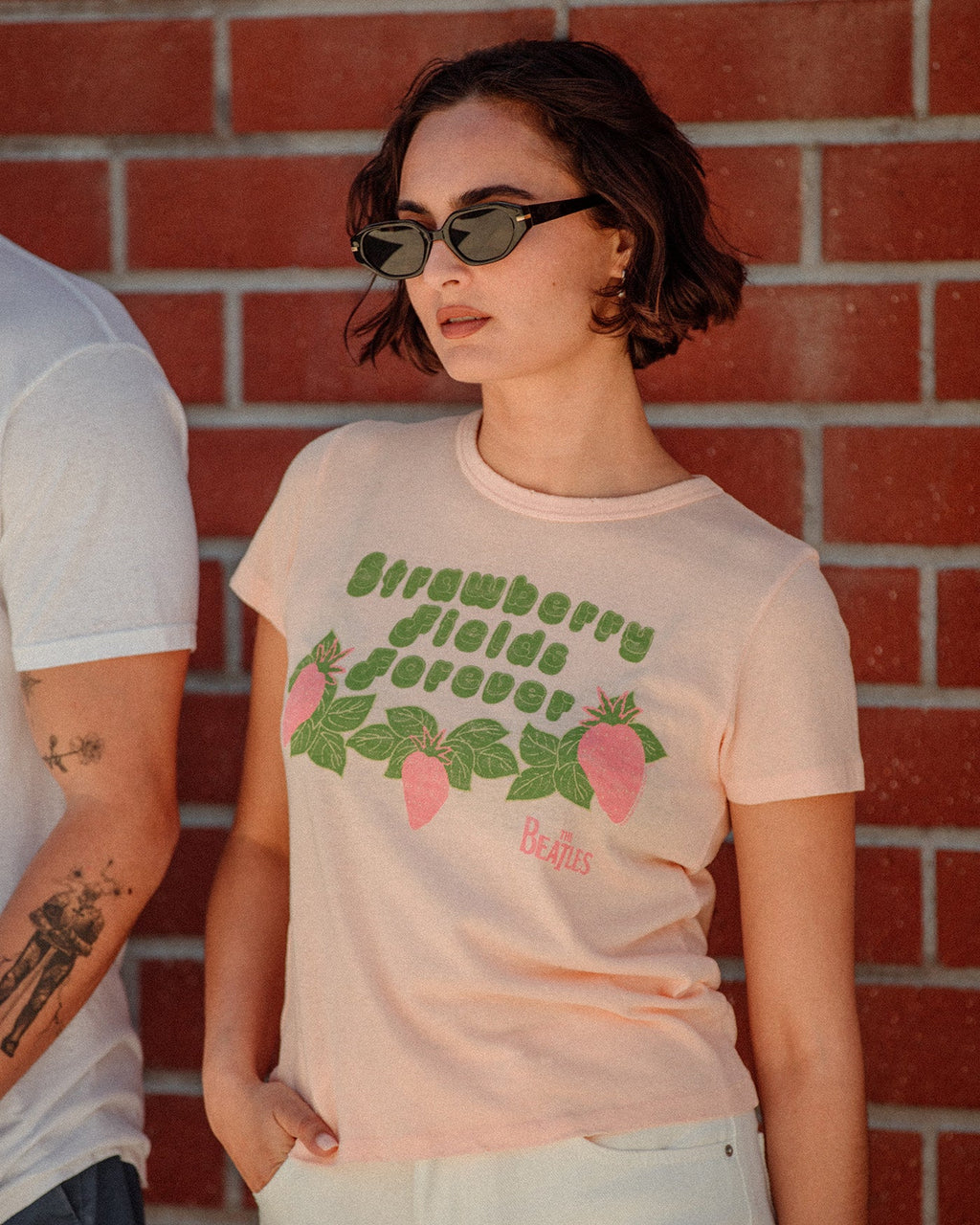 Women's The Beatles Strawberry Fields Forever Original Tee product image 2