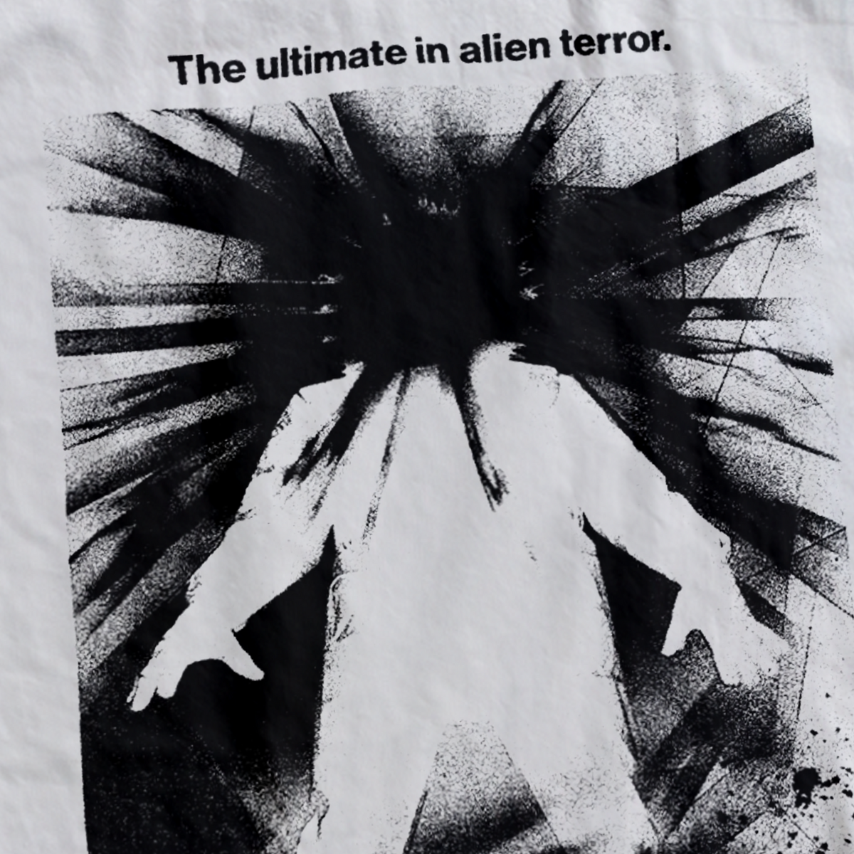 90S John Carptener'S 'The Thing' Negative White T-Shirt product image 2