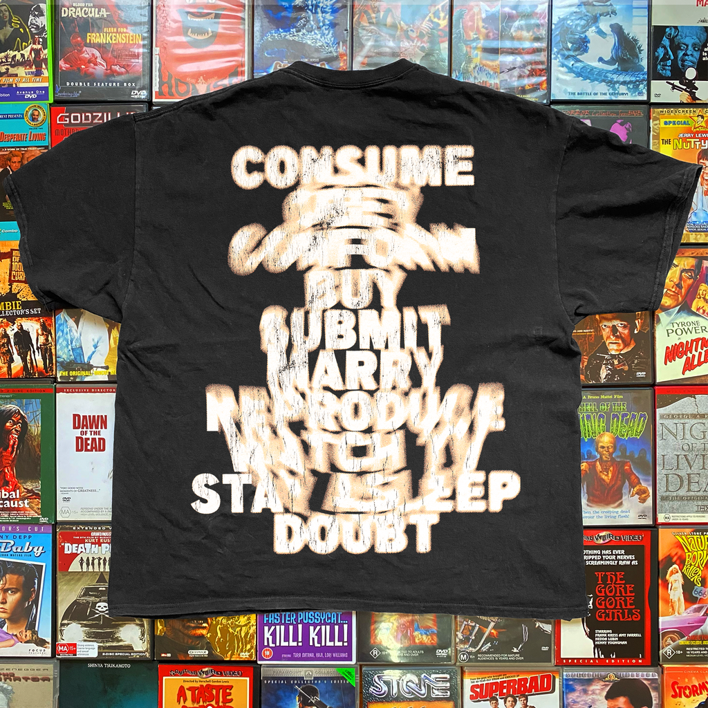 Awesome They Live 'Messages' Black T-Shirt product image 2