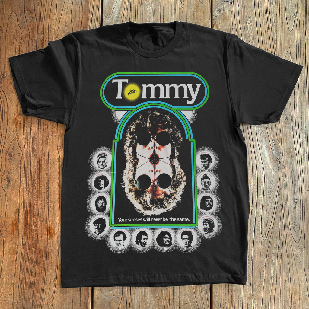 Retro The Who 'Tommy' Promo Black T-Shirt product image 1