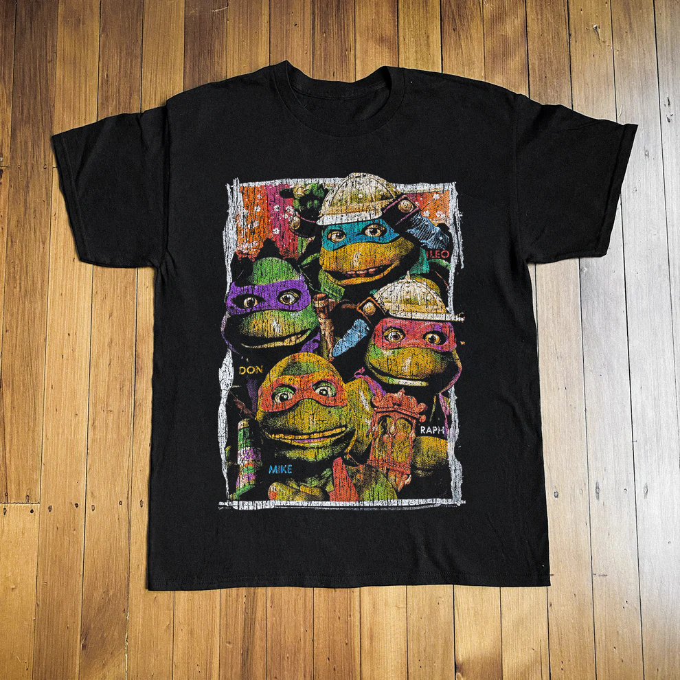TMNT Washed Black Tee product image 1