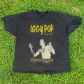 Vintage Iggy Pop Tour Black T-Shirt product image 1