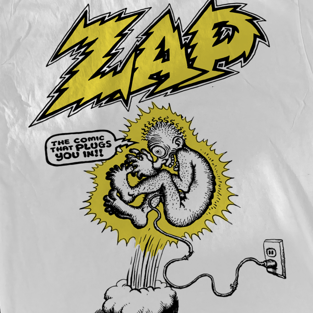 Zap Magazine 'Plugged In' White T-Shirt product image 2