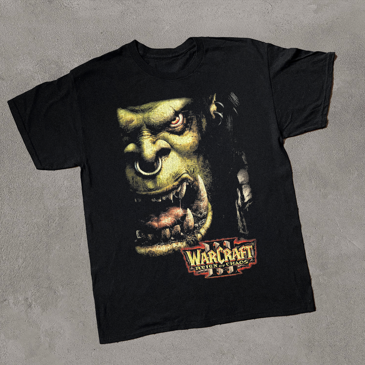 02 Warcraft Iii Reign Of Chaos Black T-Shirt product image 1