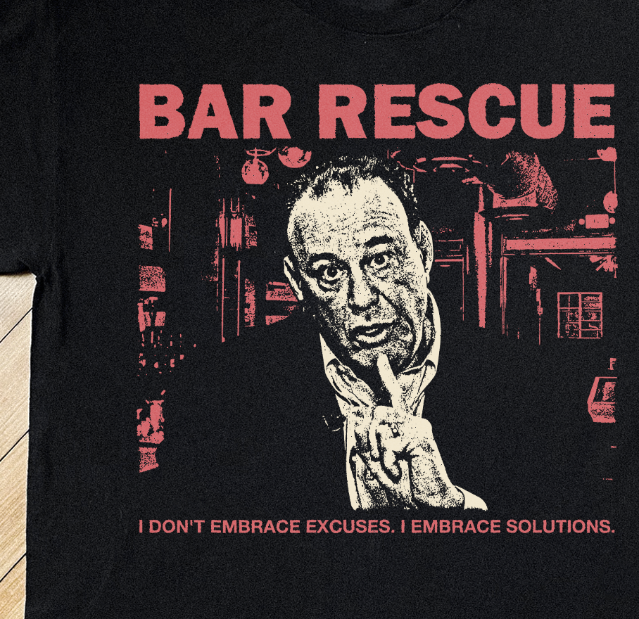 Bar Rescue Black T-Shirt product image 2