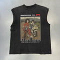 Smokingkills Vintage Black Cut- Off T-Shirt product image 1