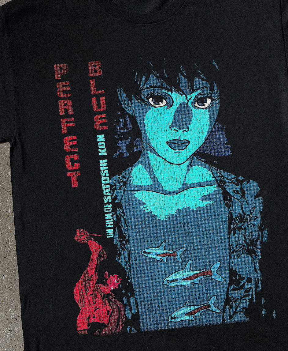 98 Perfect Blue Promo Black T-Shirt product image 2
