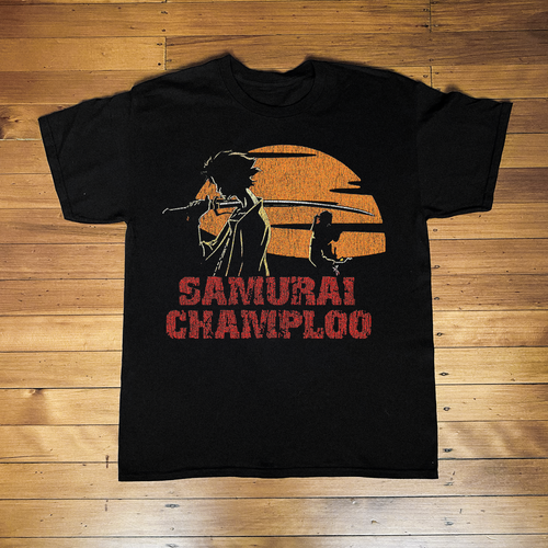 04 Samurai Champloo Black T-Shirt product image 1