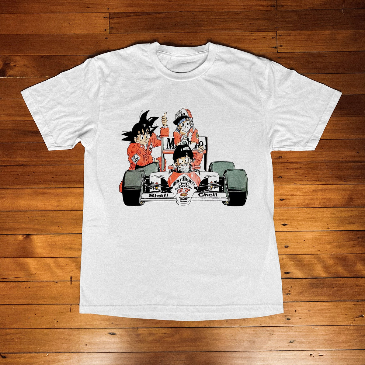 Dragon Ball X Marlboro White Tee product image 1