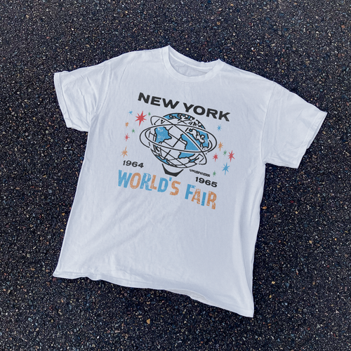 1964 New York 'Worlds Fair' White T-Shirt product image 1