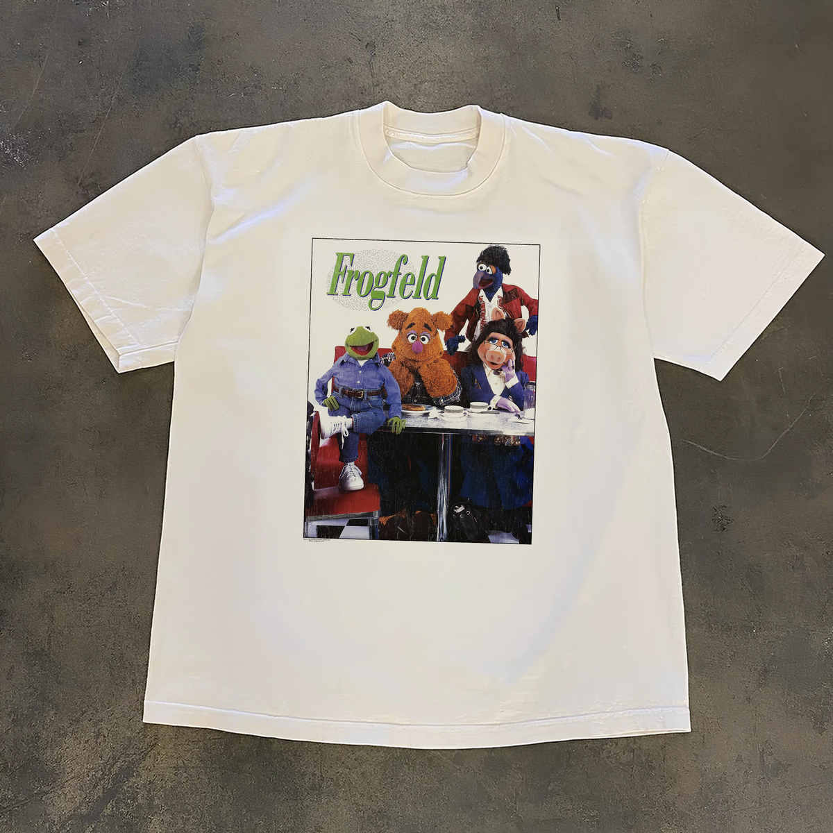 Vintage Muppets Frogfeld White Tee product image 1