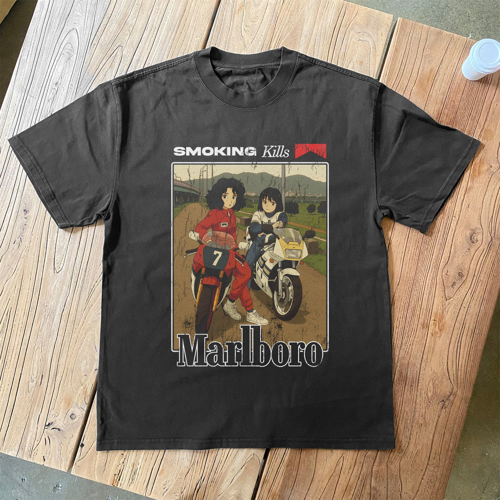 Smokingkills Vintage Black Tshirt product image 2