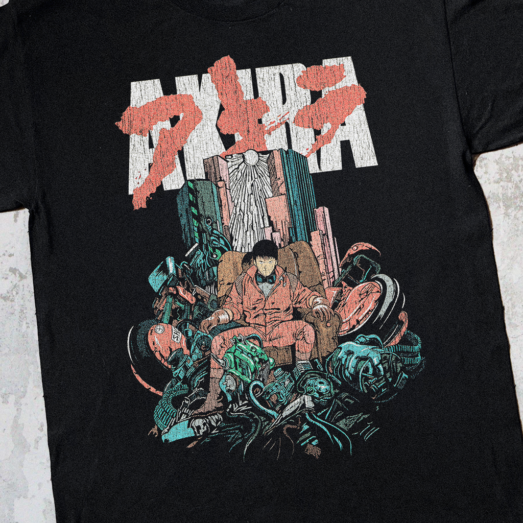90'S Akira Vintage Black T-Shirt product image 2