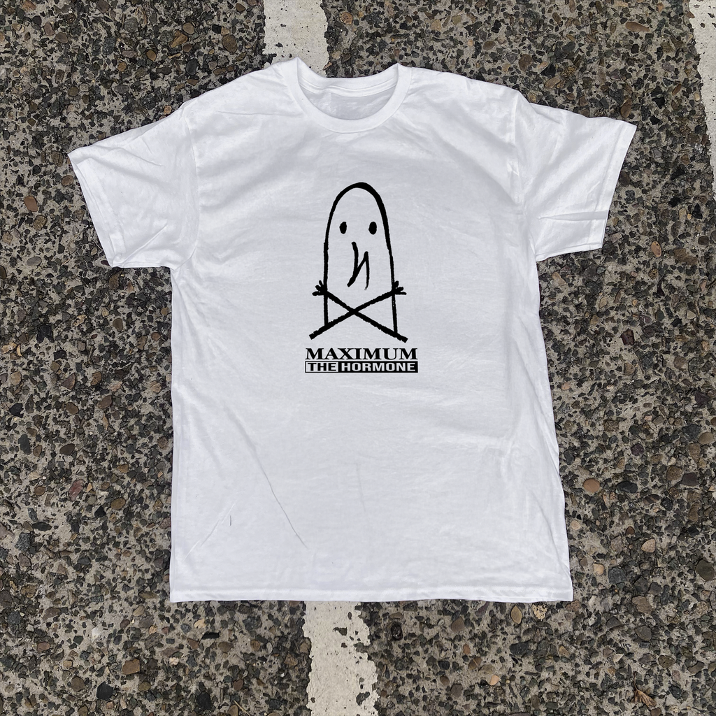 Punpun X Maximum The Hormone' White Vintage Parody Tee product image 1