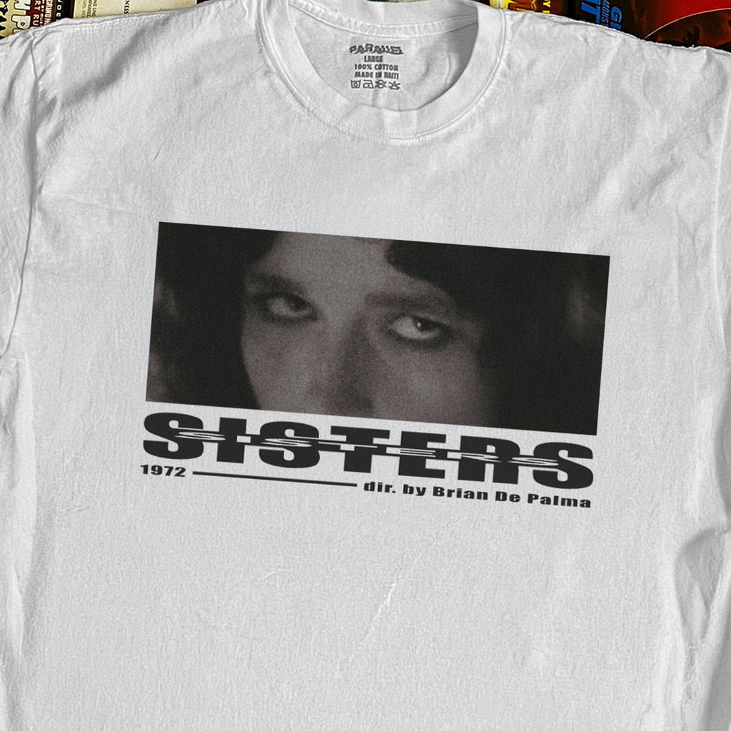 1972 'Sisters' Brian De Palma Vintage Washed White Tee product image 2