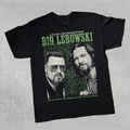The Big Lebowski Walter/Dude Black T-Shirt product image 1