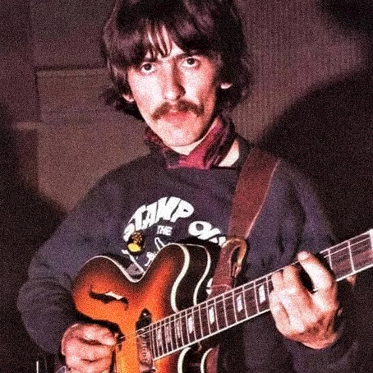 60s 'Stamp Out the Beatles' Black Crewneck Vintage Print product image 4