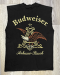 Budweiser Black Cut Off T-Shirt product image 1