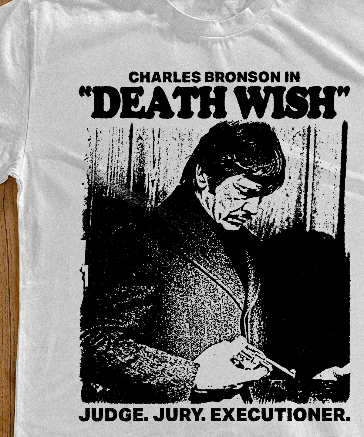 Charles Bronson Death Wish White T-Shirt product image 2
