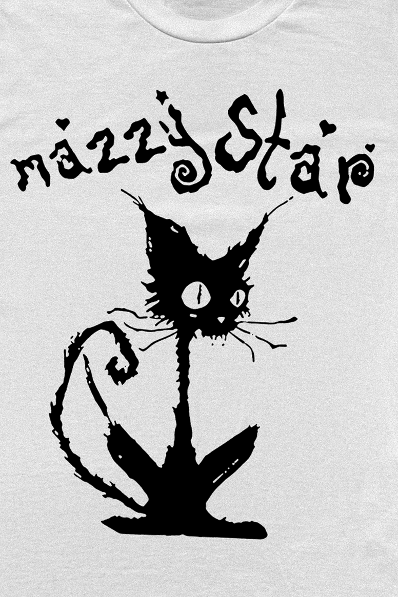 Mazzy Star Kitty White T-Shirt product image 2