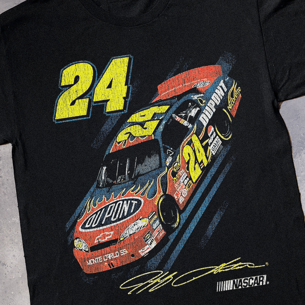90'S Jeff Gordon Vintage Black T-Shirt product image 1