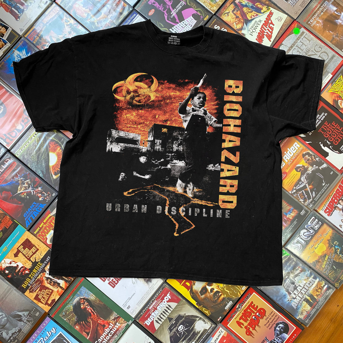 Biohazard 1992 - Urban Discipline Washed Black T-Shirt product image 1