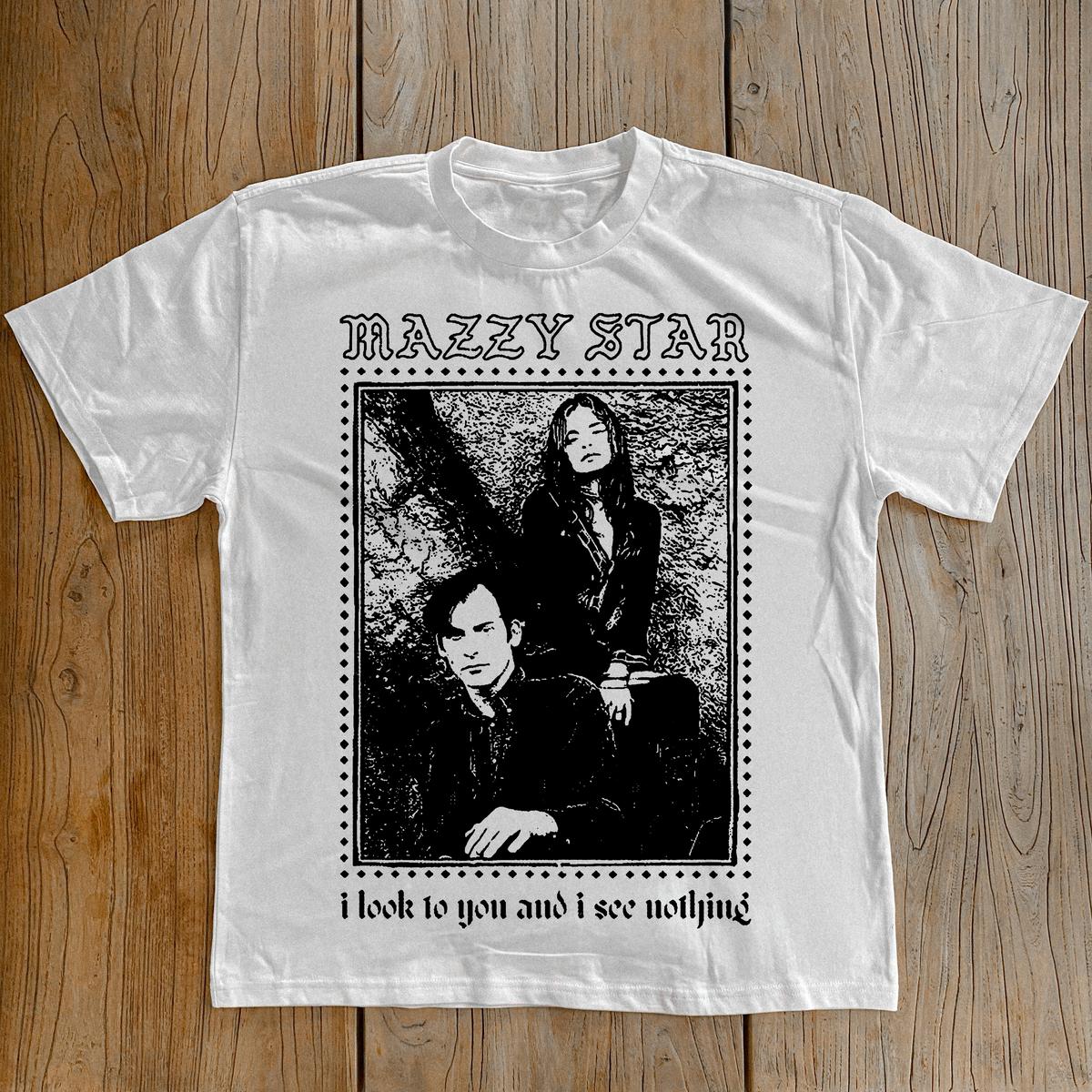 Mazzy Star Fade Into You Promo White T-Shirt product image 1