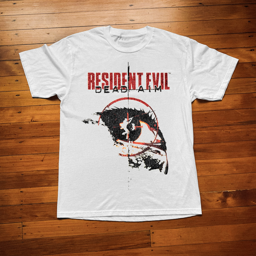 03 Resident Evil Dead Aim White T-Shirt product image 1