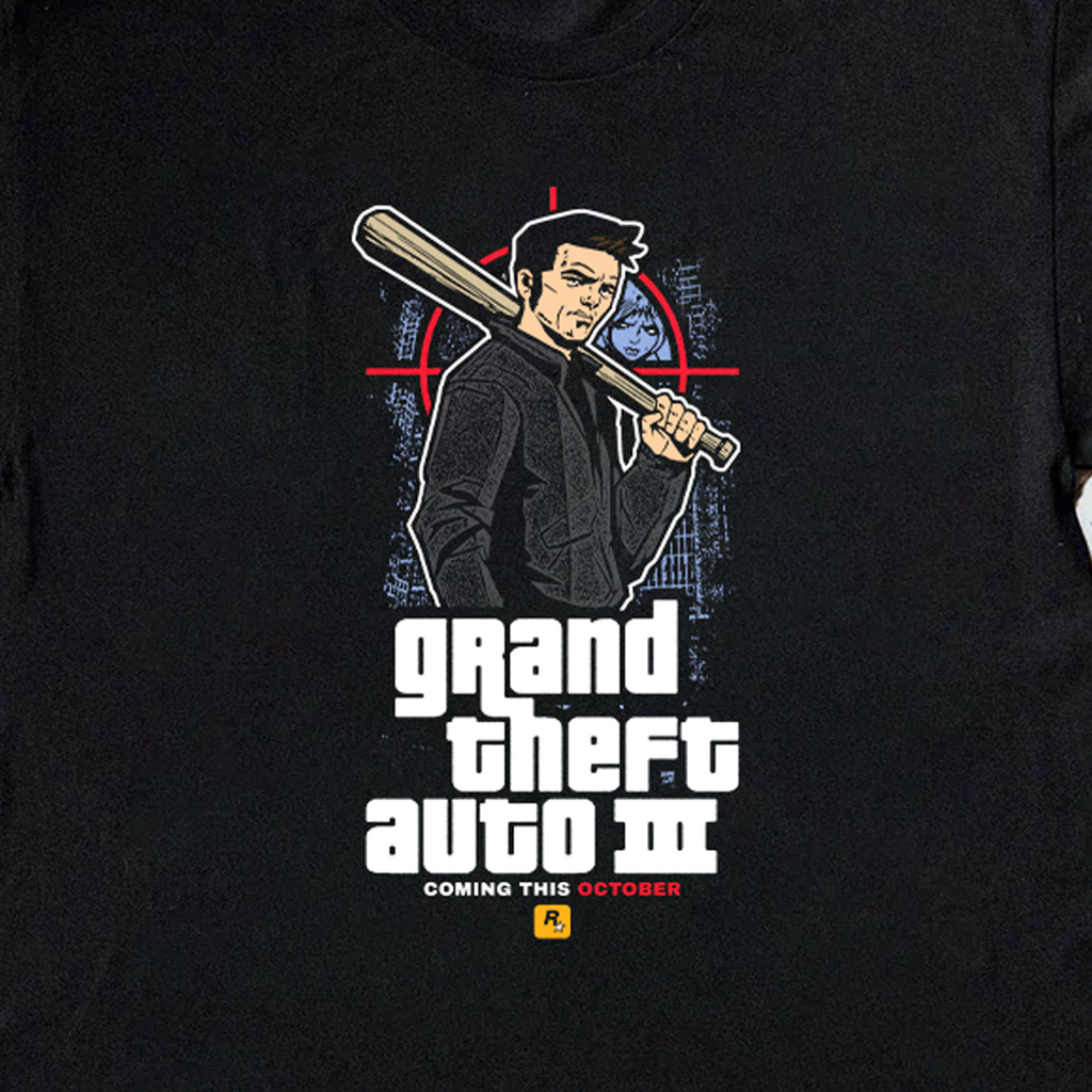 GTA 3 Promo Black Tee product image 2