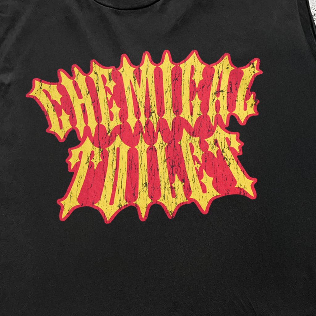 Always Sunny 'Chemical Toilet' 80s Metal Logo Tee product image 2